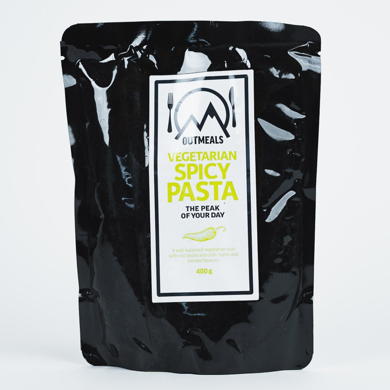 Het pasta med grönsaker mjukkonserv