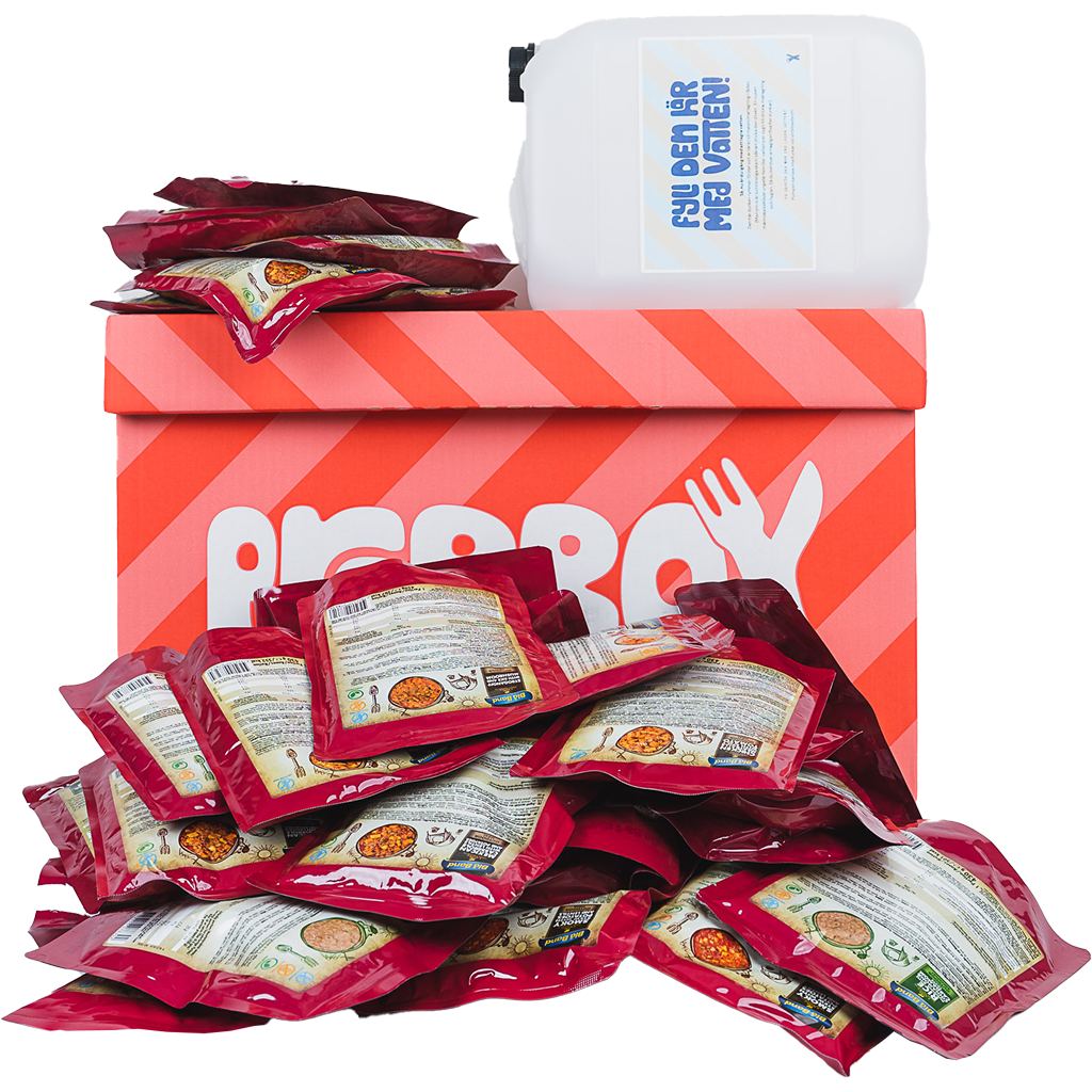 Preppbox Krislåda för enklare hemberedskap